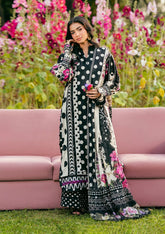 3-PC Unstitched Digital Printed Lawn By Elaf Premium | EPS-2B